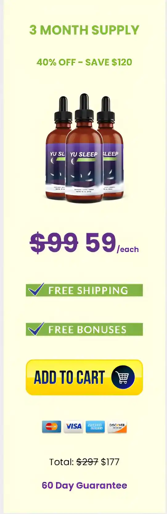 Yu Sleep 3 bottle pricing